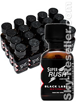 BOX SUPER RUSH BLACK LABEL - 20 x big