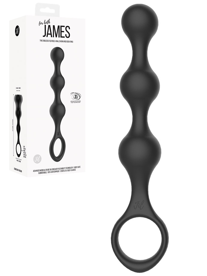 The Endless Flexible Anal Chain and Cock Ring - James