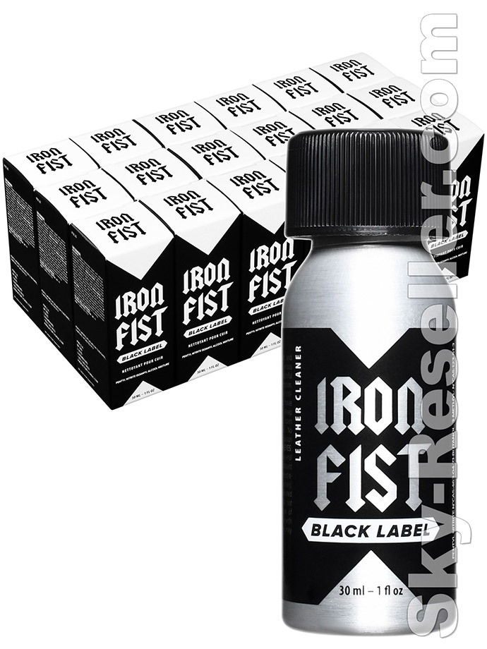 BOX IRON FIST BLACK LABEL - 18 x big