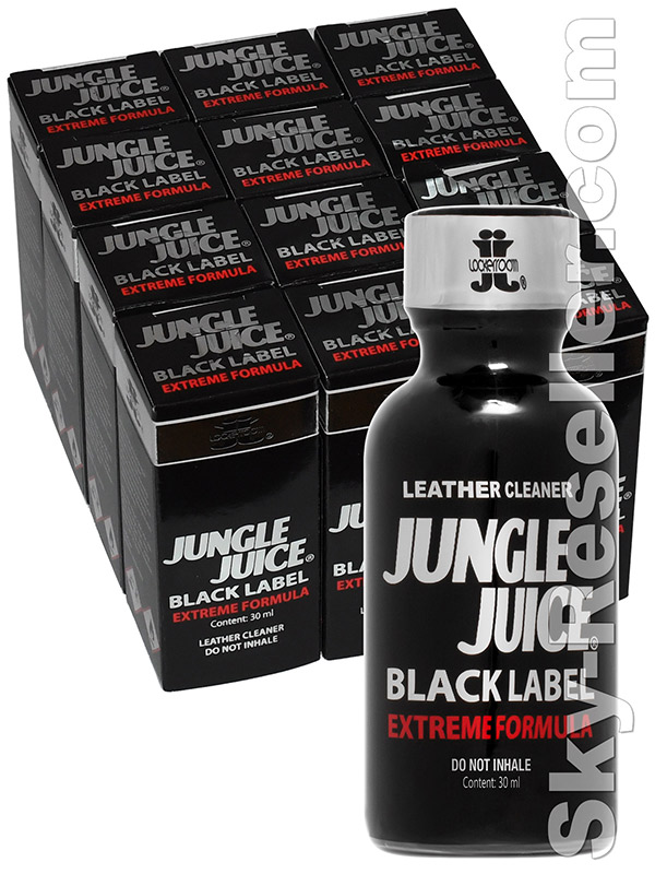 BOX JUNGLE JUICE BLACK LABEL - 12 x big