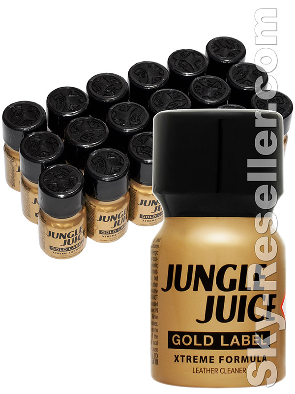 BOX JUNGLE JUICE GOLD LABEL - 18 x small