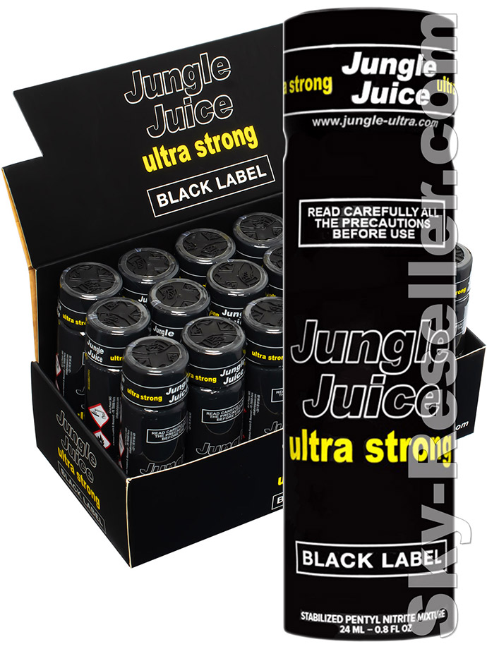 BOX JUNGLE JUICE ULTRA STRONG BLACK LABEL - 18 x tall