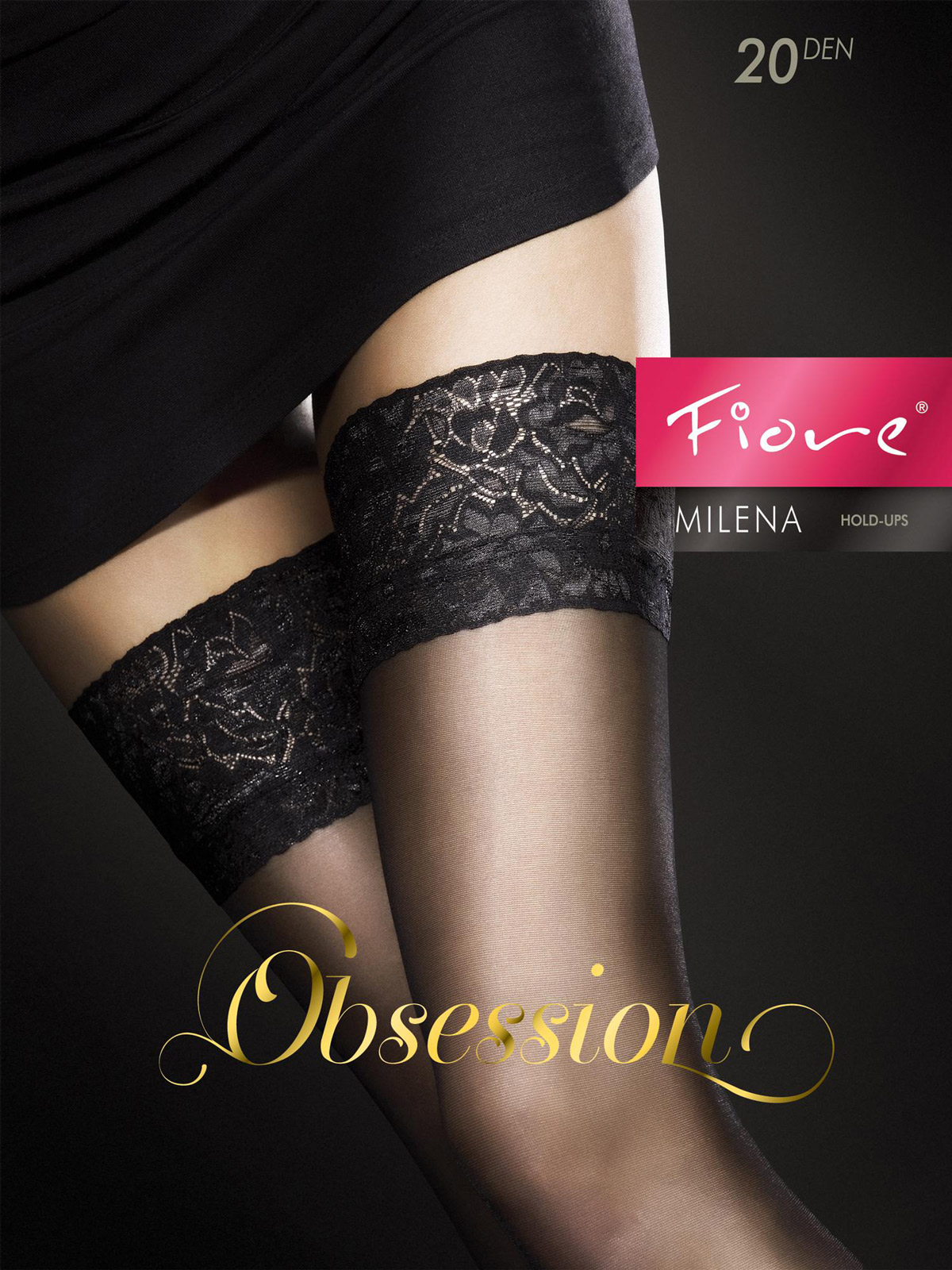 Fiore - Sheer Hold-Ups Milena Mocca