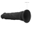 RealRock - Dildo 8 inch without Balls - Black